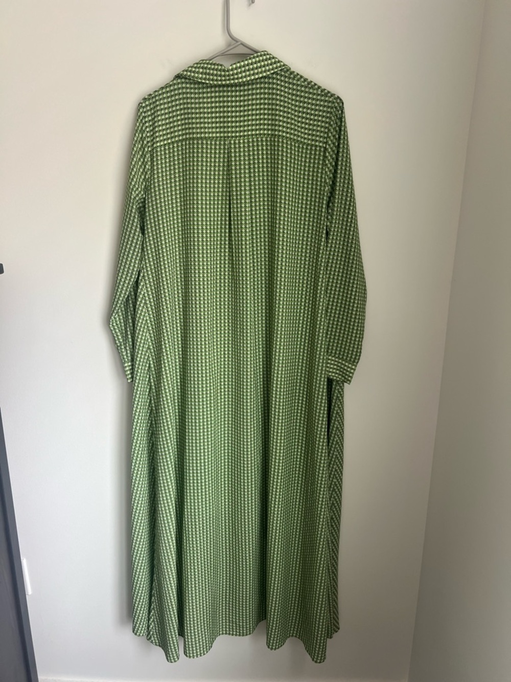 Tuckernuck Verdant Lucille Geo Basketweave Green Print Dress Women's Large - Picture 8 of 8